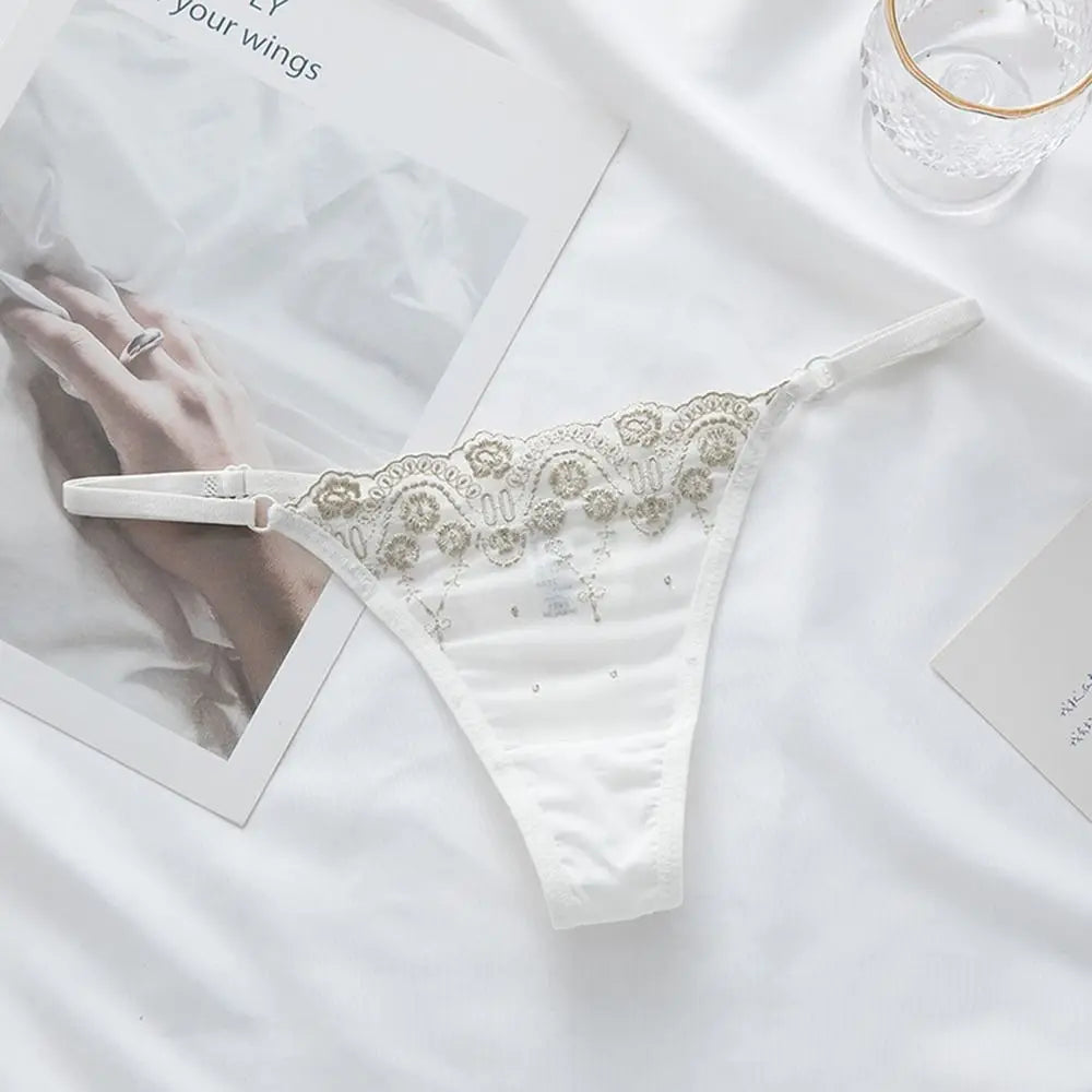 The Embroidered Thong