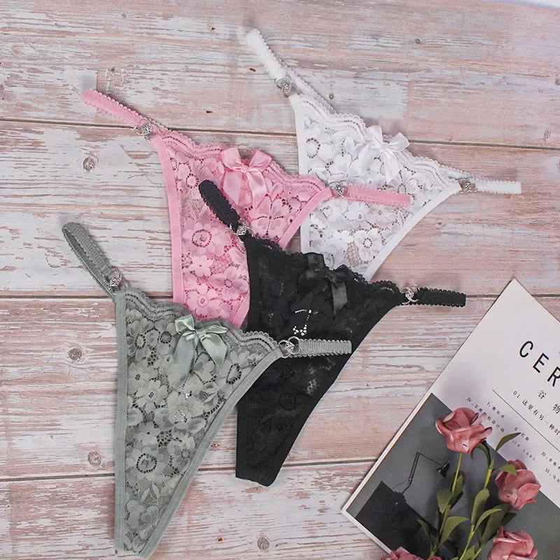 The Bow & Bling Thong