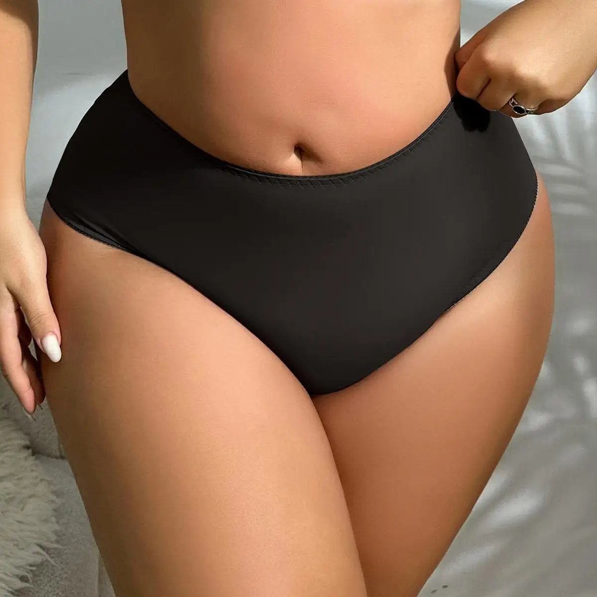 Control Top Plus Size Panties