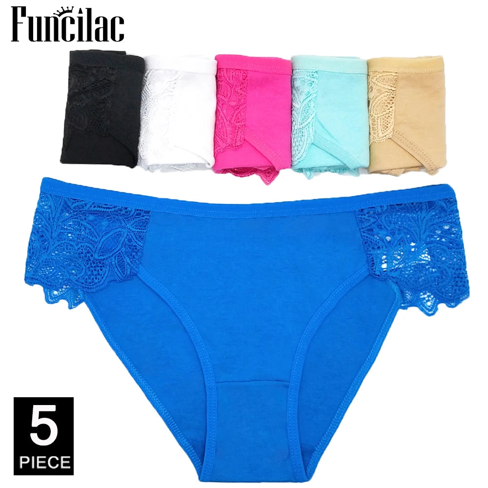 Cotton Striped Underwear 5 pcs/Set