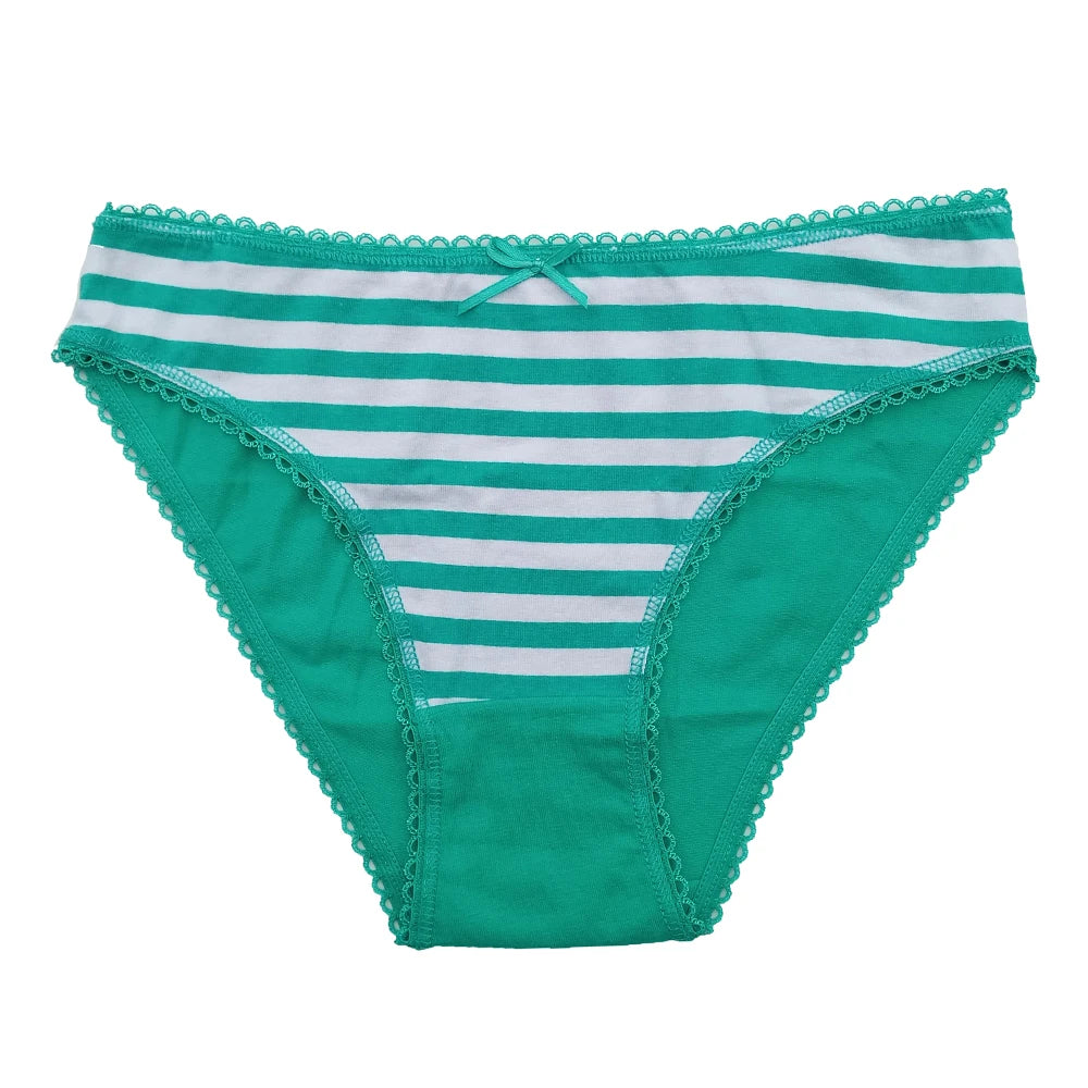 Cotton Striped Underwear 5 pcs/Set