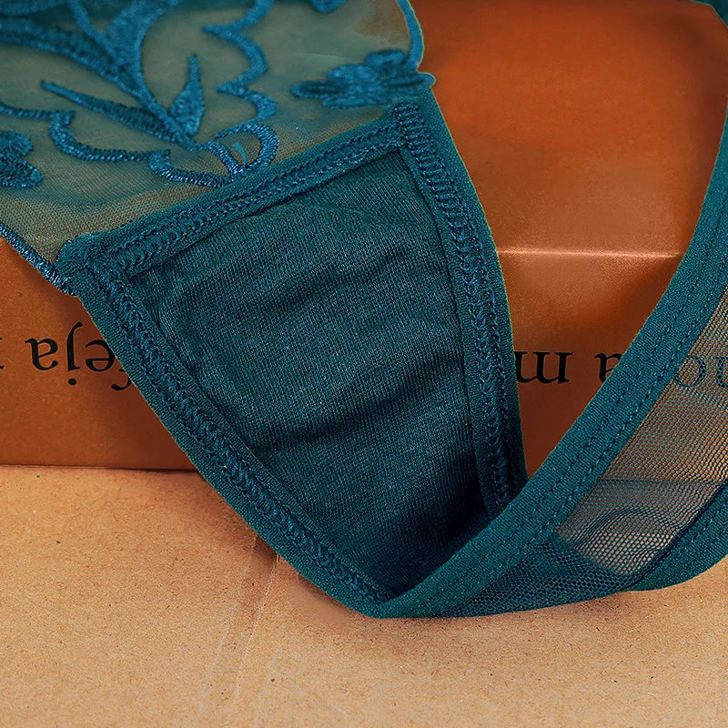 Floral Embroidered Panty