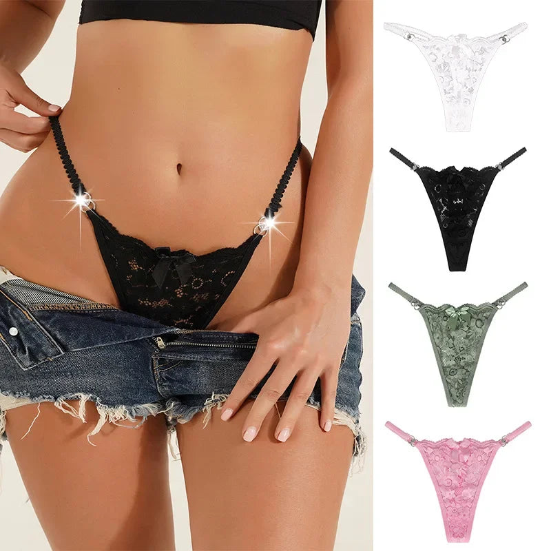 The Bow & Bling Thong