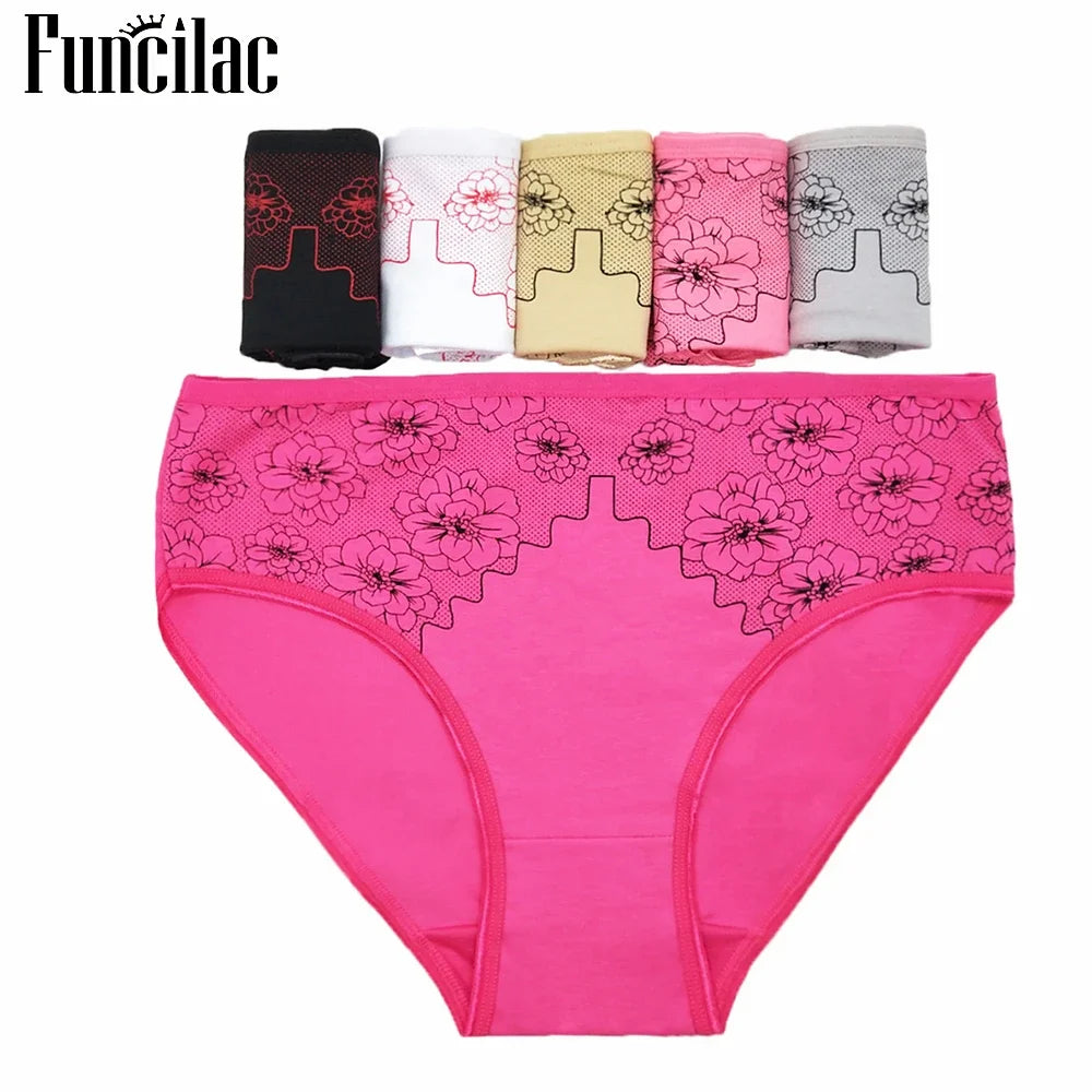 Plus Sized Cotton Underwear