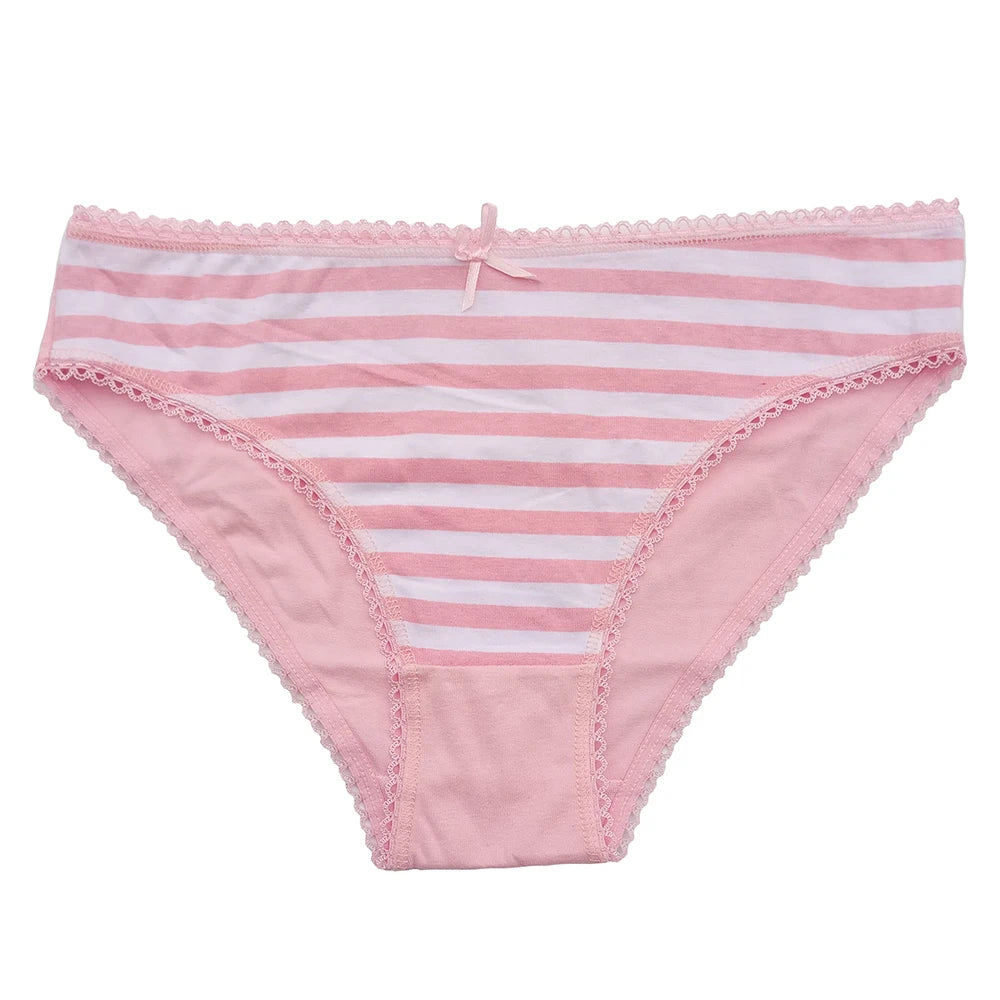 Cotton Striped Underwear 5 pcs/Set