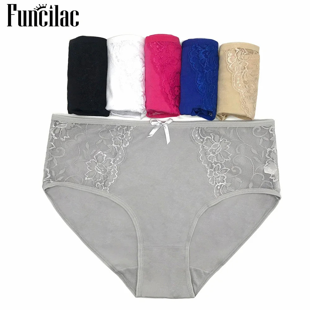 Plus Sized Cotton Underwear