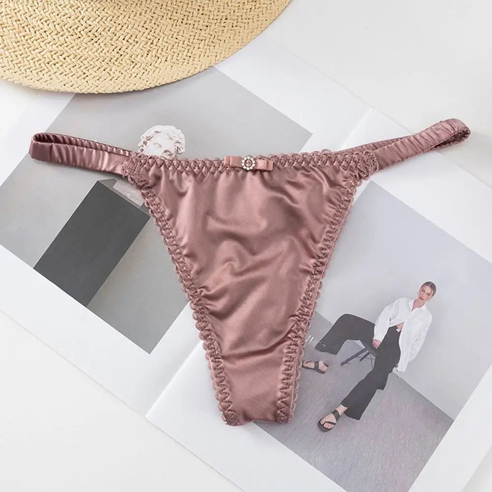 Satin Bow Panties
