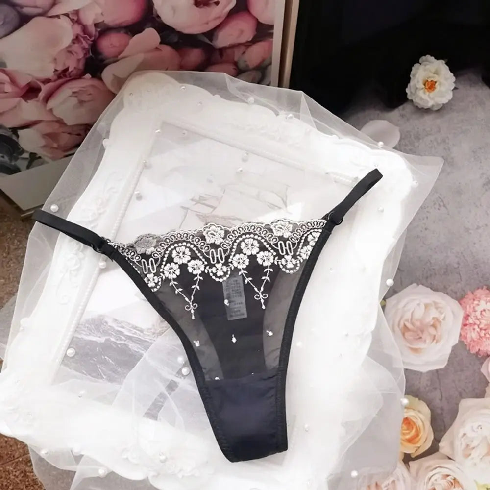 The Embroidered Thong