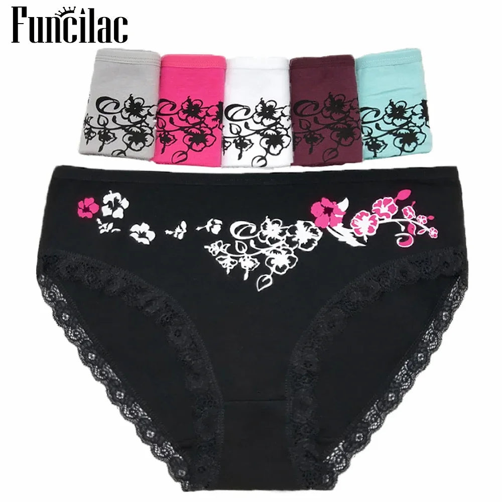 Plus Sized Cotton Underwear
