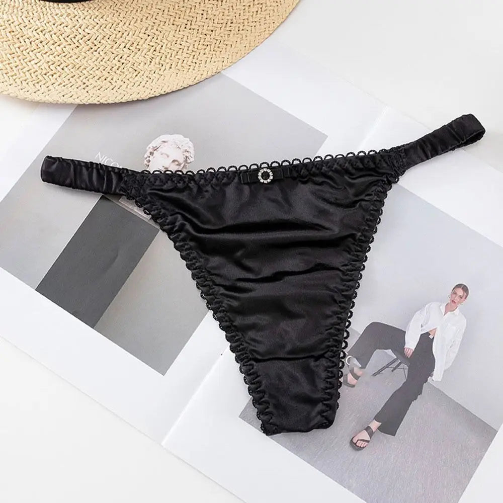 Satin Bow Panties