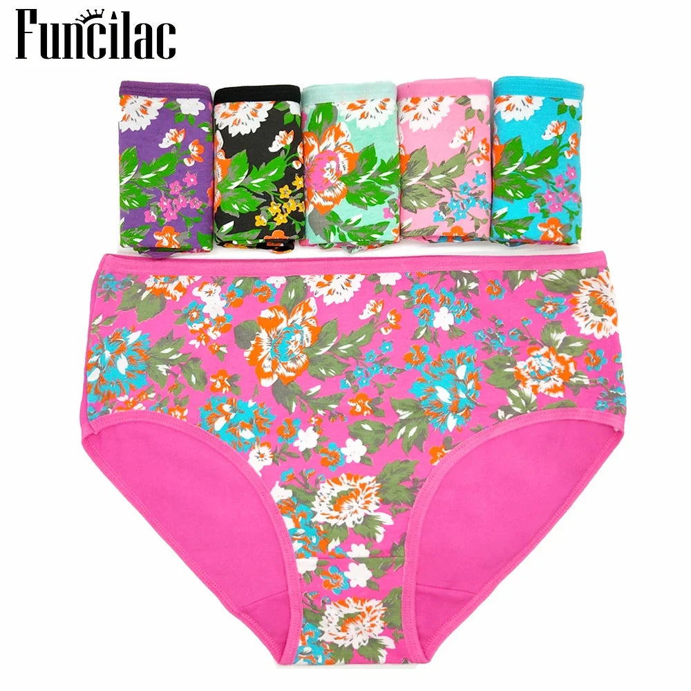 Plus Sized Cotton Underwear