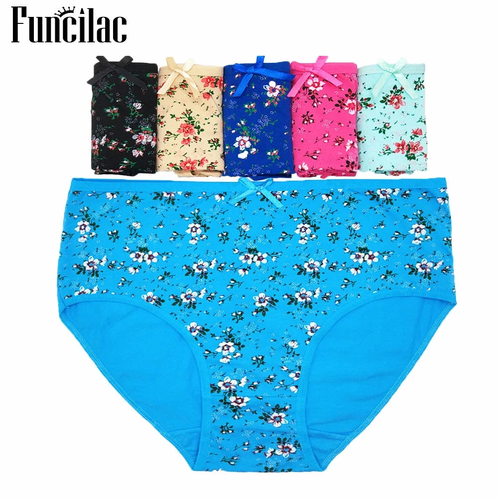 Plus Sized Cotton Underwear