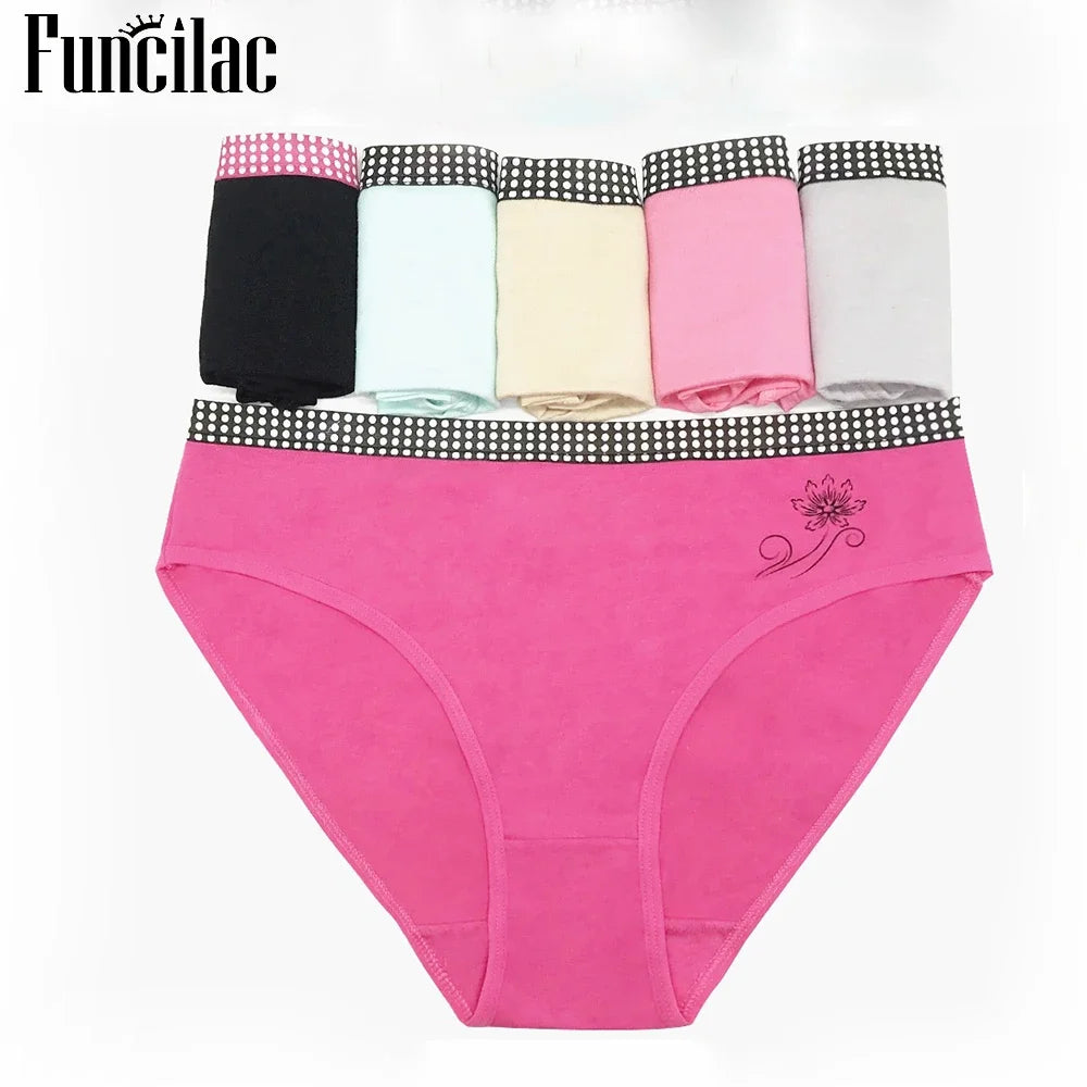 Plus Sized Cotton Underwear