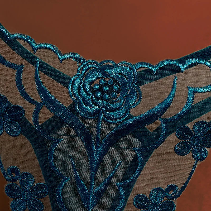 Floral Embroidered Panty