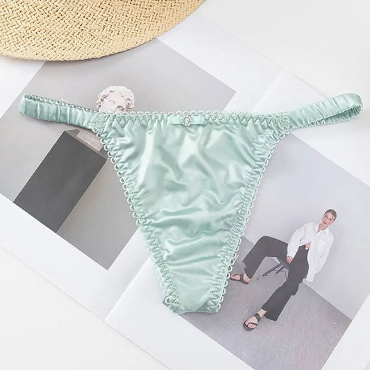 Satin Bow Panties